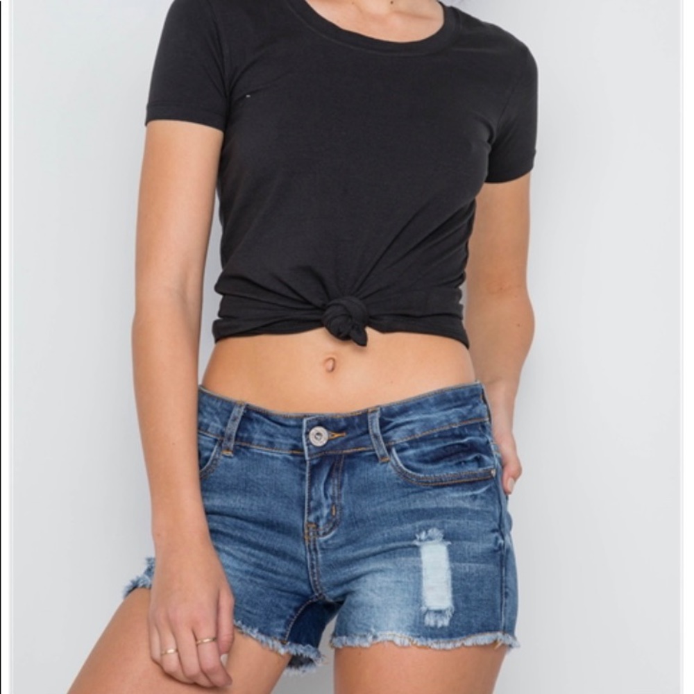 🎉SALE🎉Medium Blue Mid-Rise Shorts